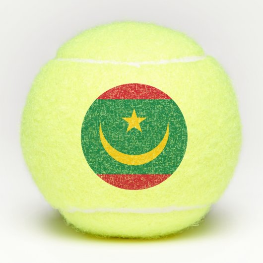 Mauretanien Tennisbälle (Vorderseite)