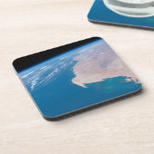 Mauretanien und Western Sahara vor der Küste Afrik Getränkeuntersetzer (Linke Seite)