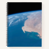 Mauretanien und Western Sahara vor der Küste Afrik Notizblock (Vorderseite)