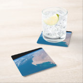 Mauretanien und Western Sahara vor der Küste Afrik Rechteckiger Pappuntersetzer (Vor Ort)