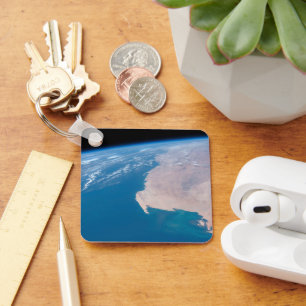 Mauretanien und Western Sahara vor der Küste Afrik Schlüsselanhänger