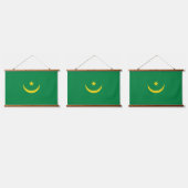 Mauretanien Wandteppich Mit Holzrahmen (Dreifach)