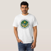 Mauretanien-Wappen T - Shirt (Vorne ganz)