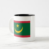 Mauretanien Zweifarbige Tasse (Vorderseite Links)