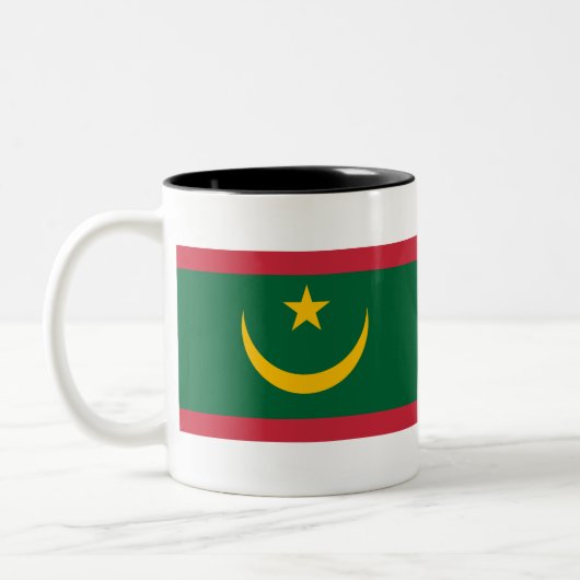 Mauretanien Zweifarbige Tasse (Links)