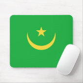 Mauretanienflagge Mousepad (Mit Mouse)