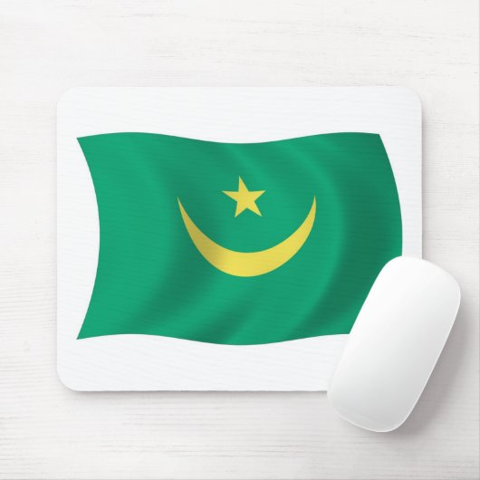 Mauretanienflagge Mousepad (Mit Mouse)