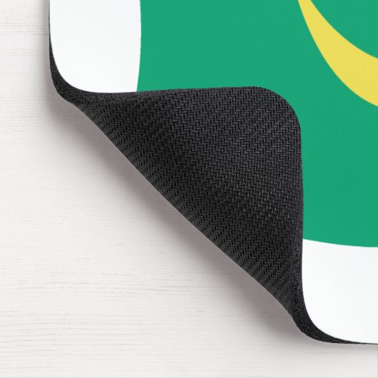 Mauretanienflagge Mousepad (Ecke)