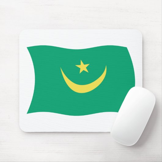 Mauretanienflagge Mousepad (Mit Mouse)