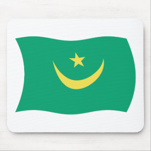 Mauretanienflagge Mousepad
