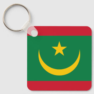 Mauretanienflagge Schlüsselanhänger