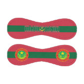Mauretanienflagge und -mantel baseball (Paneele)