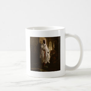 Mauretanischer Häuptling Afrikanische Kunst Malere Kaffeetasse