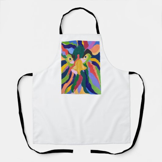 Maurice Angry Rooster Schürze (Vorderseite)