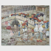 Maurice Brasilien Prendergast Umbrellas im Regen Geschenkpapier (Flach)