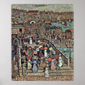 Maurice Brazil Prendergast - Ponte della Paglia Poster (Vorne)
