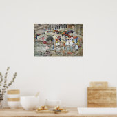 Maurice Brazil Prendergast Umbrellas im Regen Poster (Küche)