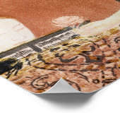 Maurice Denis, eine Frau, die eine Rose hält Poster (Ecke)