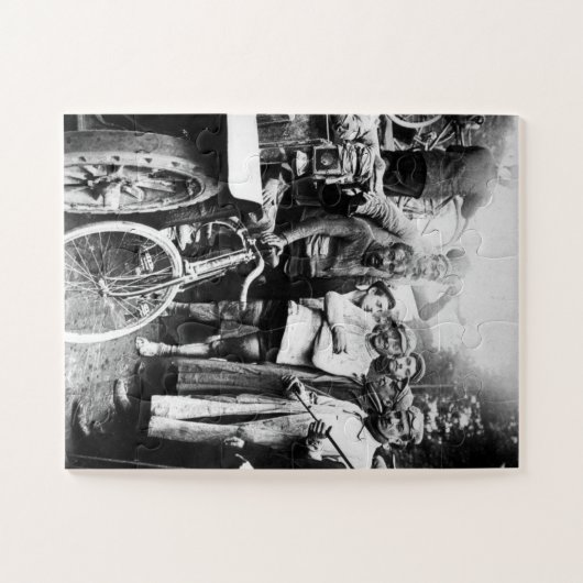 Maurice Garin Gewinner Erste Tour de France 1903 Puzzle (Horizontal)