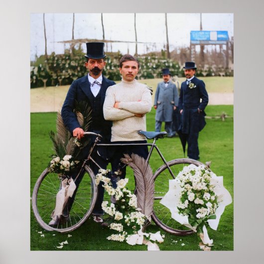 Maurice Garin Gewinner Paris-Roubaix 1898 Color Re Poster (Vorne)