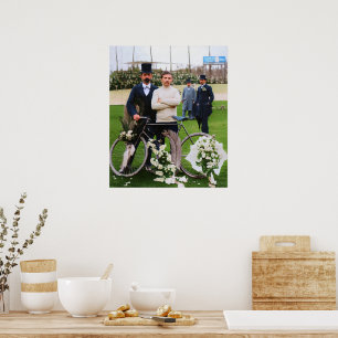 Maurice Garin Gewinner Paris-Roubaix 1898 Color Re Poster
