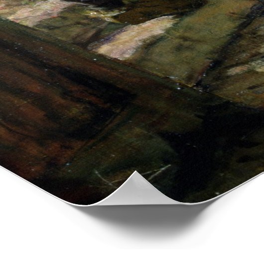 Maurice Gigost d'Elbee Schutz Poster (Ecke)