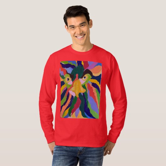 Maurice Green über Red T-Shirt (Vorne ganz)