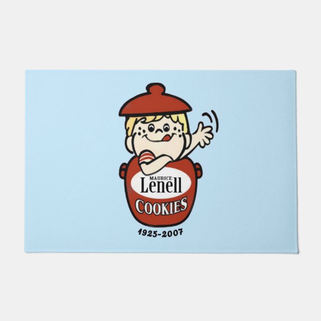 Maurice Lenell Cookies, Chicago, IL Doormat Fußmatte (Vorderseite)