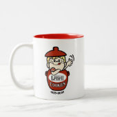 Maurice Lenell Cookies, Chicago, IL Zweifarbige Tasse (Links)