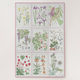 Maurice Pillard Verneuil Botanische Illustrationen Puzzle