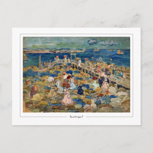 Maurice Prendergast #159 - Fine Art Postcard Postkarte (Vorderseite)