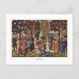 Maurice Prendergast #16 - Fine Art Postcard Postkarte