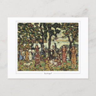 Maurice Prendergast #25 - Fine Art Postcard Postkarte