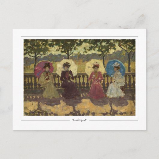 Maurice Prendergast #46 - Fine Art Postcard Postkarte (Vorderseite)