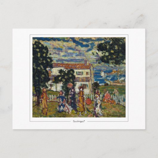 Maurice Prendergast #569 - Fine Art Postcard Postkarte (Vorderseite)