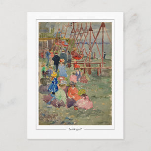 Maurice Prendergast #60 - Fine Art Postcard Postkarte
