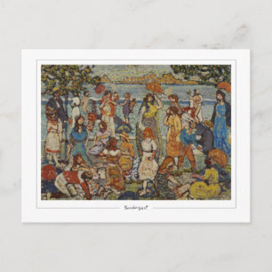 Maurice Prendergast #631 - Fine Art Postcard Postkarte