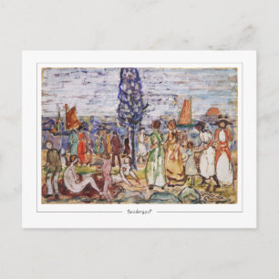 Maurice Prendergast #8 - Fine Art Postcard Postkarte