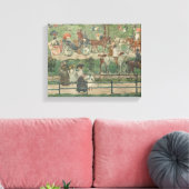 Maurice Prendergast - Central Park, 1900 Leinwanddruck (Insitu (Wohnzimmer))