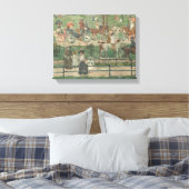 Maurice Prendergast - Central Park, 1900 Leinwanddruck (Insitu (Schlafzimmer))