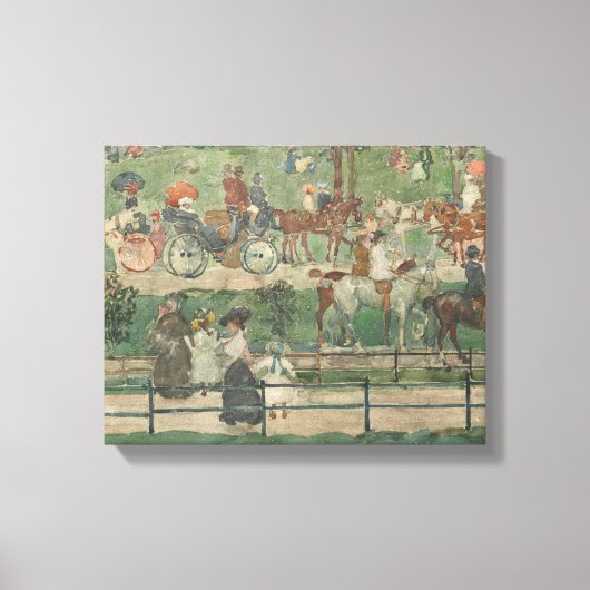 Maurice Prendergast - Central Park, 1900 Leinwanddruck (Vorderseite)