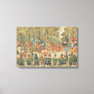Maurice Prendergast - Central Park, 1901 Leinwanddruck