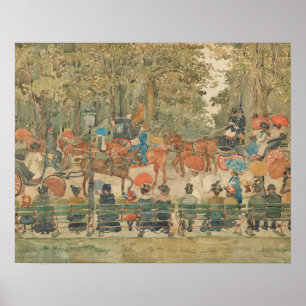 Maurice Prendergast - Central Park, 1901 Poster