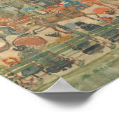 Maurice Prendergast - Central Park, 1901 Poster (Ecke)