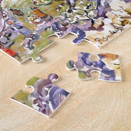 Maurice Prendergast- der Heu-Wagen Puzzle (Seite)