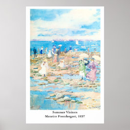Maurice Prendergast Sommerbesucher Poster