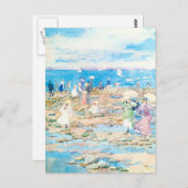 Maurice Prendergast Sommerbesucher Postkarte (Vorne/Hinten)