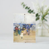Maurice Prendergast - South Boston Pier Postkarte (Stehend Vorderseite)