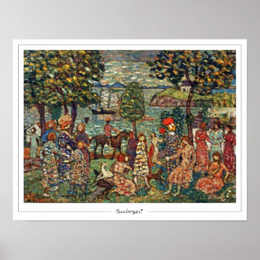 Maurice Prendergast Zedign Art Poster #13 (Vorne)