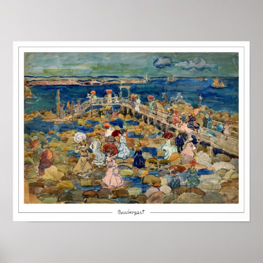 Maurice Prendergast Zedign Art Poster #159 (Vorne)